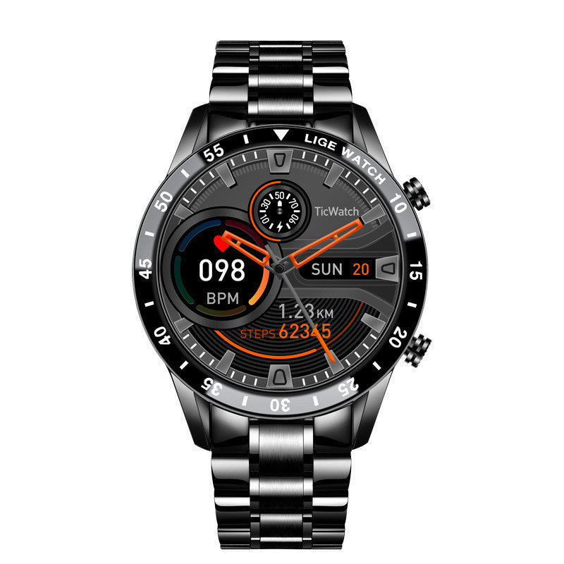 Heart Rate Detection Waterproof Watch