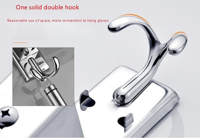 Microwave oven rack wall-mounted bracket